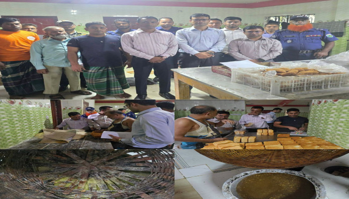বগুড়ায় অস্বাস্থ্যকর পরিবেশে বেকারি পণ্য উৎপাদন, নূর বেকারিকে ৬০ হাজার টাকা জরিমানা