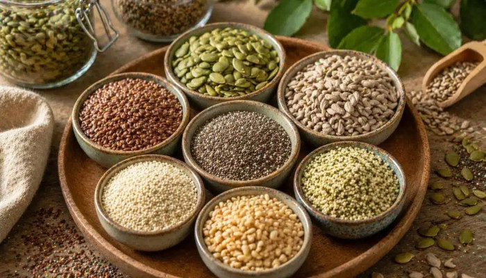 চুল দ্রুত বাড়াতে ডায়েটে রাখুন এই ৫ ধরনের বীজ