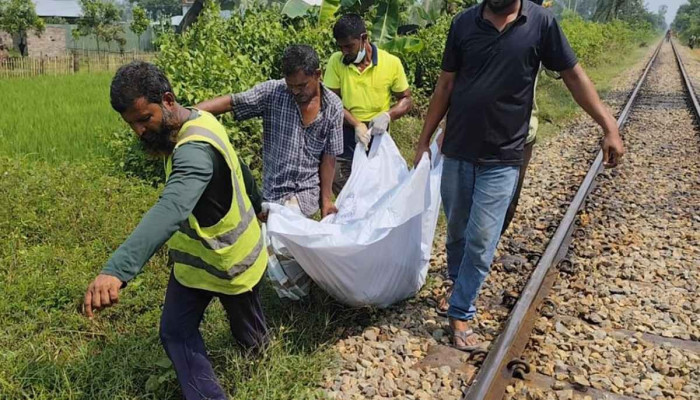 বগুড়ায় ট্রেনে কাটা পড়ে মানসিক ভারসাম্যহীন গৃহবধূর মৃত্যু