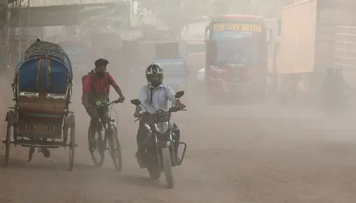 বিশ্বে দূষিত বায়ুর শহরের তালিকায় পঞ্চম ঢাকা